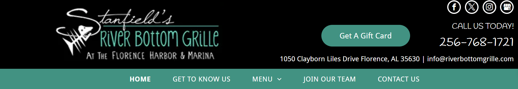 riverbottom menu